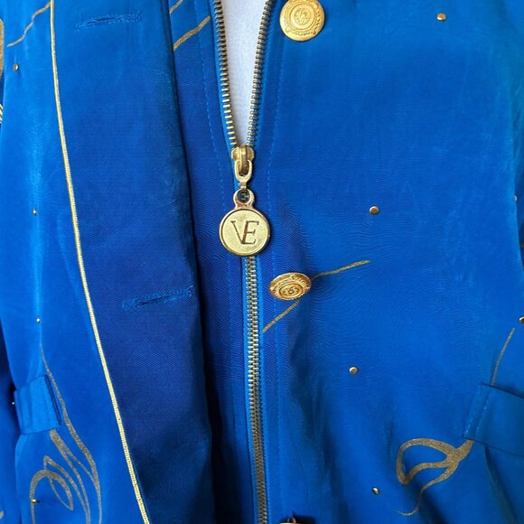 Vintage Vital Elements NY Resort Jacket - Small - Ornate Gold accents - Picture 7 of 12